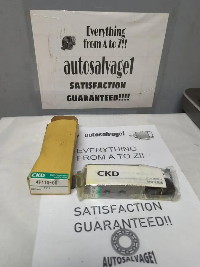 New | in-Stock CKD 4F110-06 Solenoid Valves Ohio US | Surplus Asset Holdings #1235354