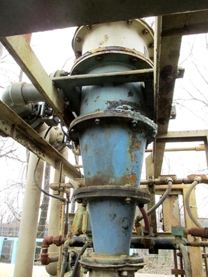 (3) Krauss-Maffei SZ 30L pusher centrifuges, 316SS.