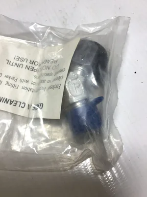 PARKER ELBOW MALE 45 DEG. 1/2″TU. TO 3/8 P. P 8-6 VBZ-SS(Lot of 2)