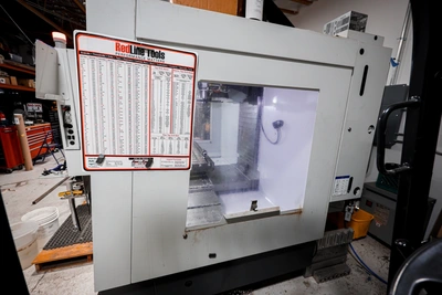 2017 HAAS VM-3 with only 254 hours and brand new 4th Vertical Machining Centers | Elevation Machine (14)