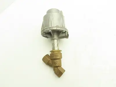 GEMU 514 15D31 9 52 1 Pneumatically Operated Angular Seat Globe Valve 1/2"NPT NO