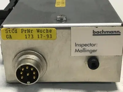 USED BACHMANN SVA 20