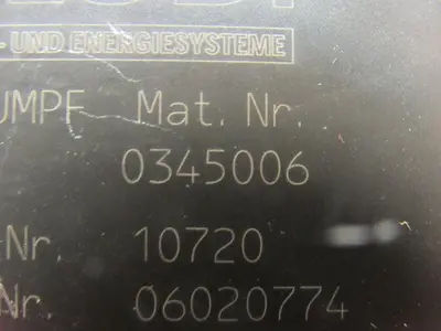 Trumpf H.Ludi 0345006 Nitrogen Oxygen Regulator Solenoid Valve