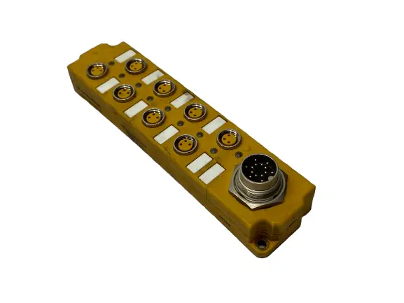 Used TURCK PASSIVE JUNCTION BOX 8-PORT X M8 3-PIN U0943-62 Terminal Blocks Michigan US | Maverick Industrial Sales #1092613