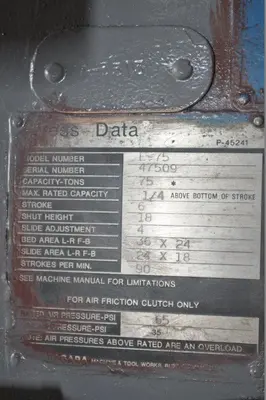 USED NIAGARA ES 75