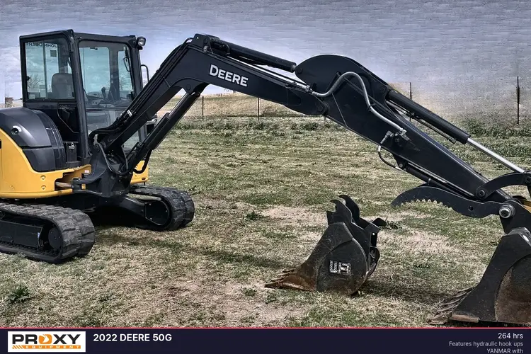 Used 2022 DEERE 50G Crawler Excavators - Mini Colorado US | Proxy Equipment #1377944