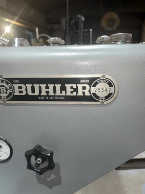 Buhler Mild Steel Triple Roll Mill