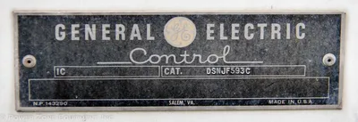 USED GENERAL ELECTRIC HD100 4000HP VFD