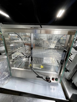 72-0169 Cook Rite CHDC-44 Countertop Full Service Heated Display Case