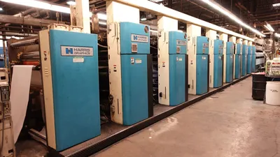Used 1989 HARRIS M1000B Offset Presses Illinois US | Machinery Solutions Group, Inc. #1463567