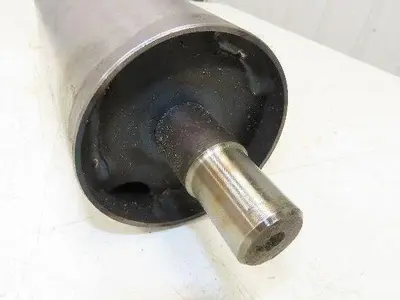 Hytrol 4"x 14.25" Crowned Take-Up Pulley for 24" Conveyor 1" Shaft