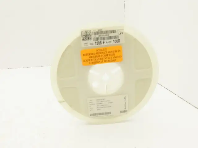 Yageo RC1206FR-07100RL Chip Resistor Tape And Reel 100 Ohms ± 1% 1/4W 5000 Pcs