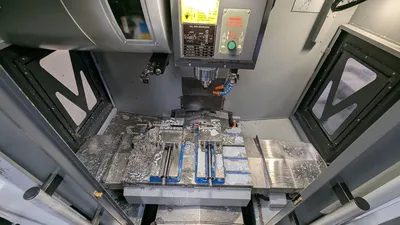 2012 KENT KVR-2418 Vertical Machining Centers | Tight Tolerance Machinery (2)