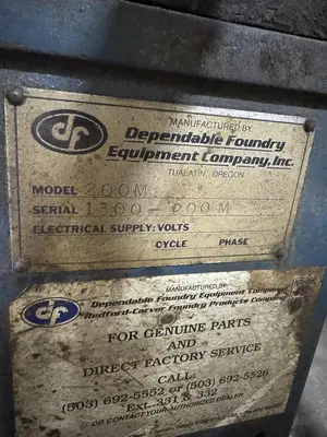 USED DEPENDABLE CORE MACHINE