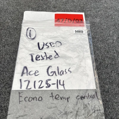 Used Ace Glass Ace 12125-14 Temperature Controls California US | Davliegogo LLC #1707504