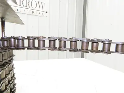 HKK60 Roller Chain 1 Strand .750" Pitch .469 Roller OD 11-1/2 Feet Length Reel