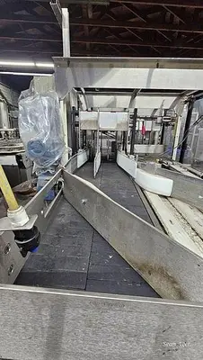 Hartness Lowering Head Case Packer