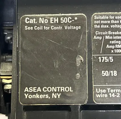 Used ASEA EH50C PLC Contactors Ohio US | Surplus Asset Holdings #1236437