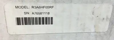 USED AW LAKE COMPANY R3A-6HF-05RF