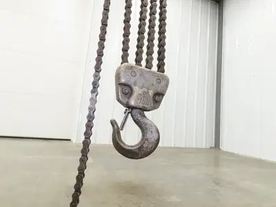 Yale C85 6 Ton 12000Lb Manual Roller Chain Hand Lever Ratchet Hoist 6' Lift