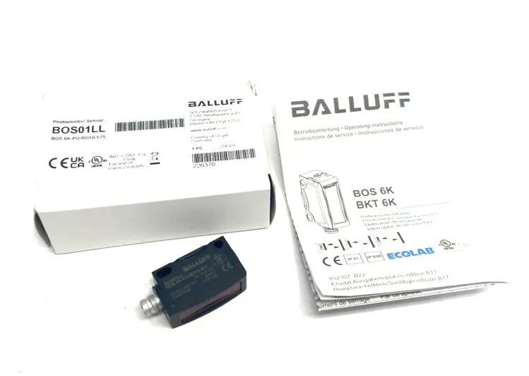 New | in-Stock Balluff BOS01LL Photoelectric Sensors Michigan US | Maverick Industrial Sales #1390510
