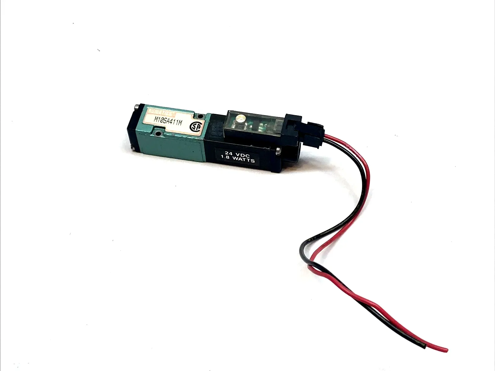 USED NUMATICS MICRO AIR SOLENOID VALVE 24VDC 1.8W MANIFOLD MOUNT