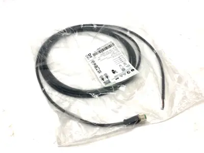 NEW MURRELEKTRONIK SINGLE ENDED M12 FEMALE 0° A-COD. CORDSET