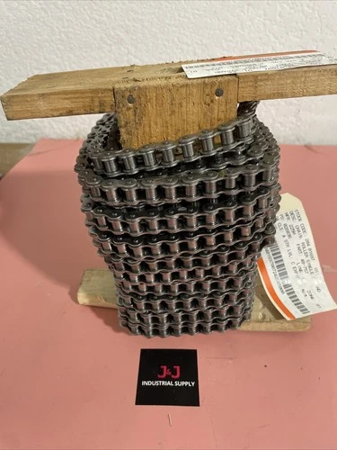 #40 Roller Chain Single Strand Part # 40-757 Feet??? Fast Shipping +Warranty