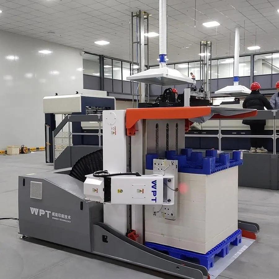 NEW WPT 127A 50" FULLY AUTOMATIC PAPER PILE TURNER