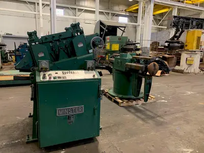 MINSTER MR6-20 / MS20-20-7 Coil Reels and Straighteners | PressTrader Limited (1)