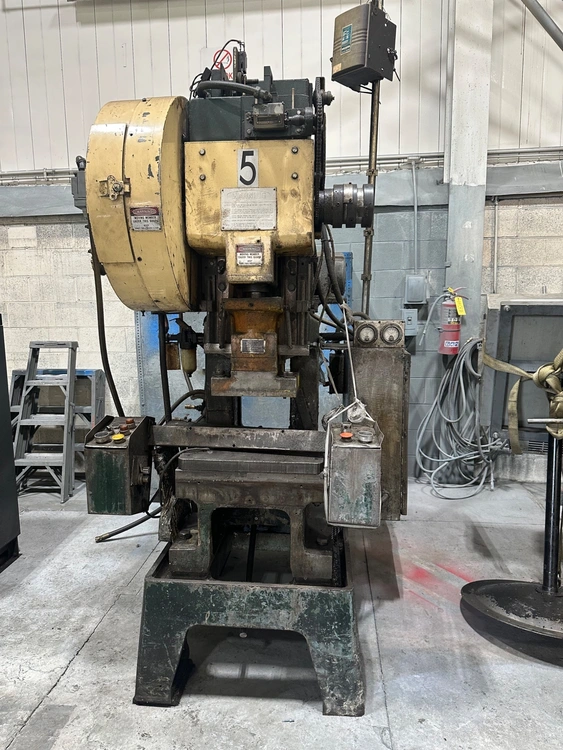 MINSTER B1-22 Gap Frame Single Crank Press | Kempler Industries