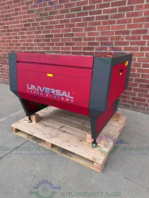 USED UNIVERSAL LASER SYSTEMS ILS9.75 LASER SYSTEM 36" X 24", 100 WATTS, MFG 2019