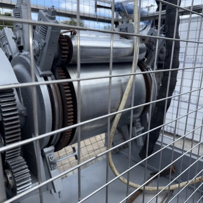 500mm Diameter S/S Roll Drier with 4 Applicator Rolls