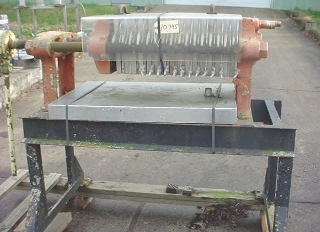 Used SCHRIVER SIZE 12 Filter Presses New Jersey US | Champion Trading Corporation #423647