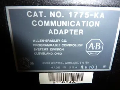USED ALLEN BRADLEY 1775-KA