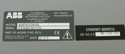 NEW ABB 40PB3204A CIO BOARD MODULE