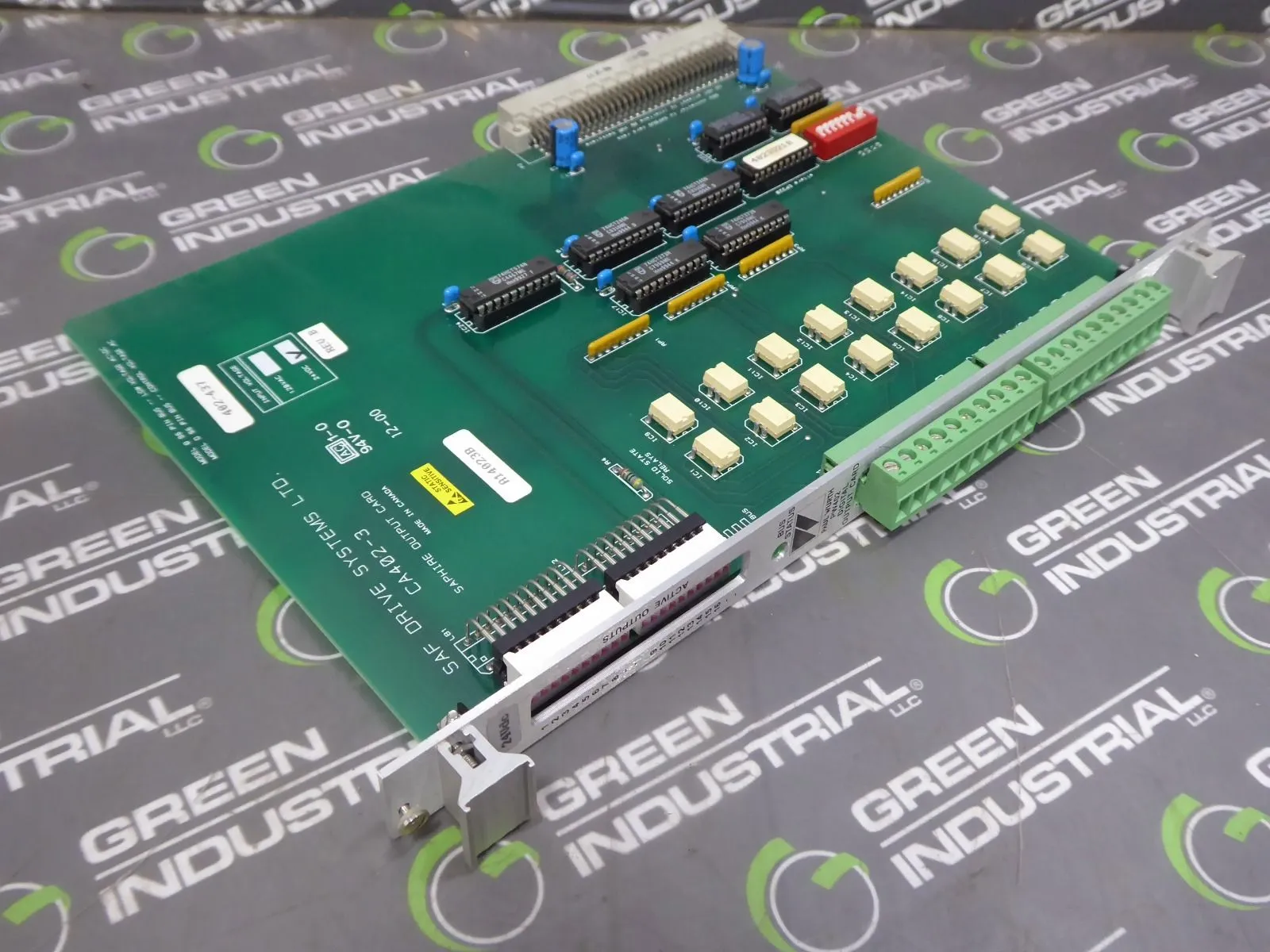 SAF / Paul Wurth CA402-3 / PW402 SAFphire Digital Output Card Rev. B Used
