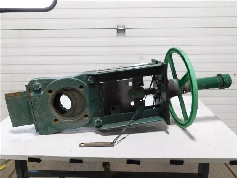 3" Clarkson KGD3 Bi-Directional Wafer Style Slurry Knife Gate Valve Used
