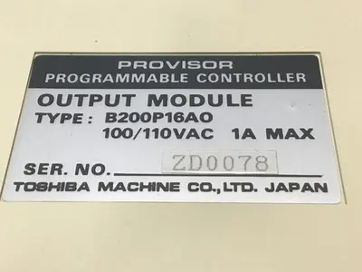 USED TOSHIBA B200P16AO