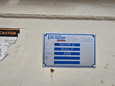 42" x 50" Vecoplan RG42/60 XL