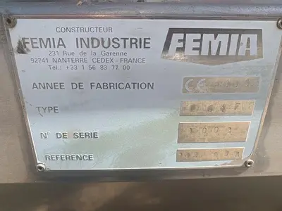 Screen, Rotary, 24" x 8', S/st, FEMIA #A744157