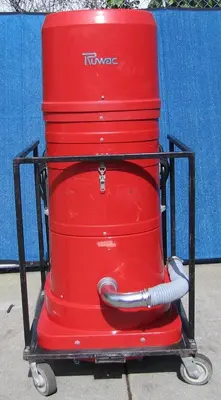 Ruwac 7.5 HP Concrete Dust Collector Vacuum DS2520 460V 3 Phase for Grinder
