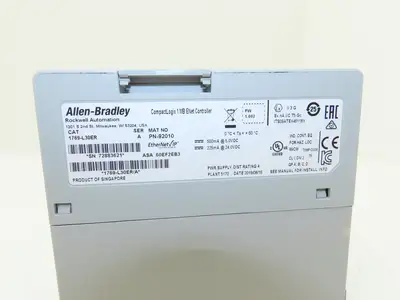 Allen Bradley 1769-L30ER CompactLogix 1MB Ethernet Controller Ser A FW 1.002