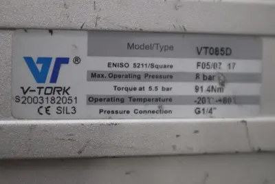 Used _UNKNOWN_ _UNKNOWN_ Rotary Actuators Pennsylvania US | Global Equipment International, LLC #1436599