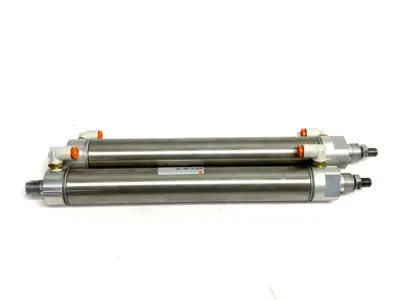 USED SMC ROUND BODY PNEUMATIC CYLINDER