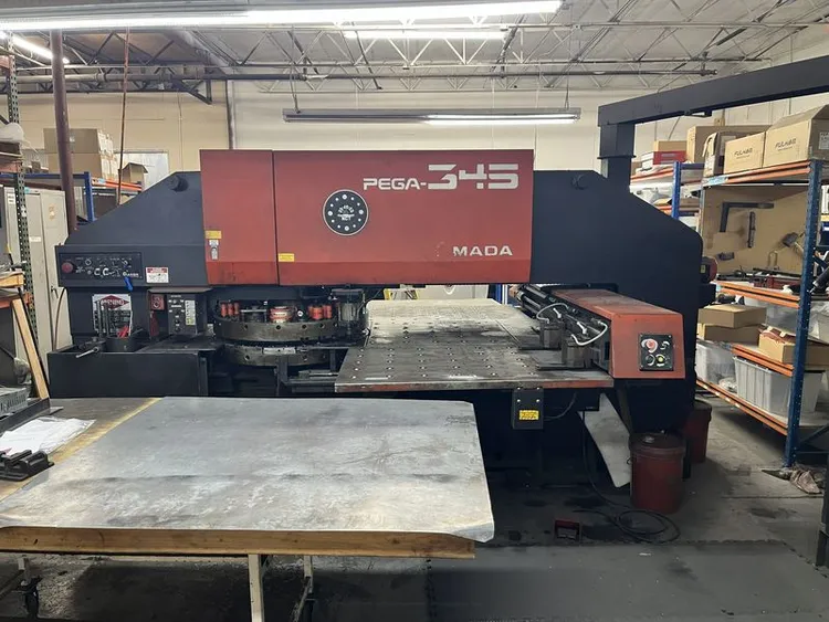 Used 1989 AMADA PEGA 345 Turret Punches Georgia US | The Equipment Hub #408321