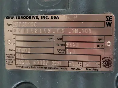 NEW SEW-EURODRIVE K87 AM184