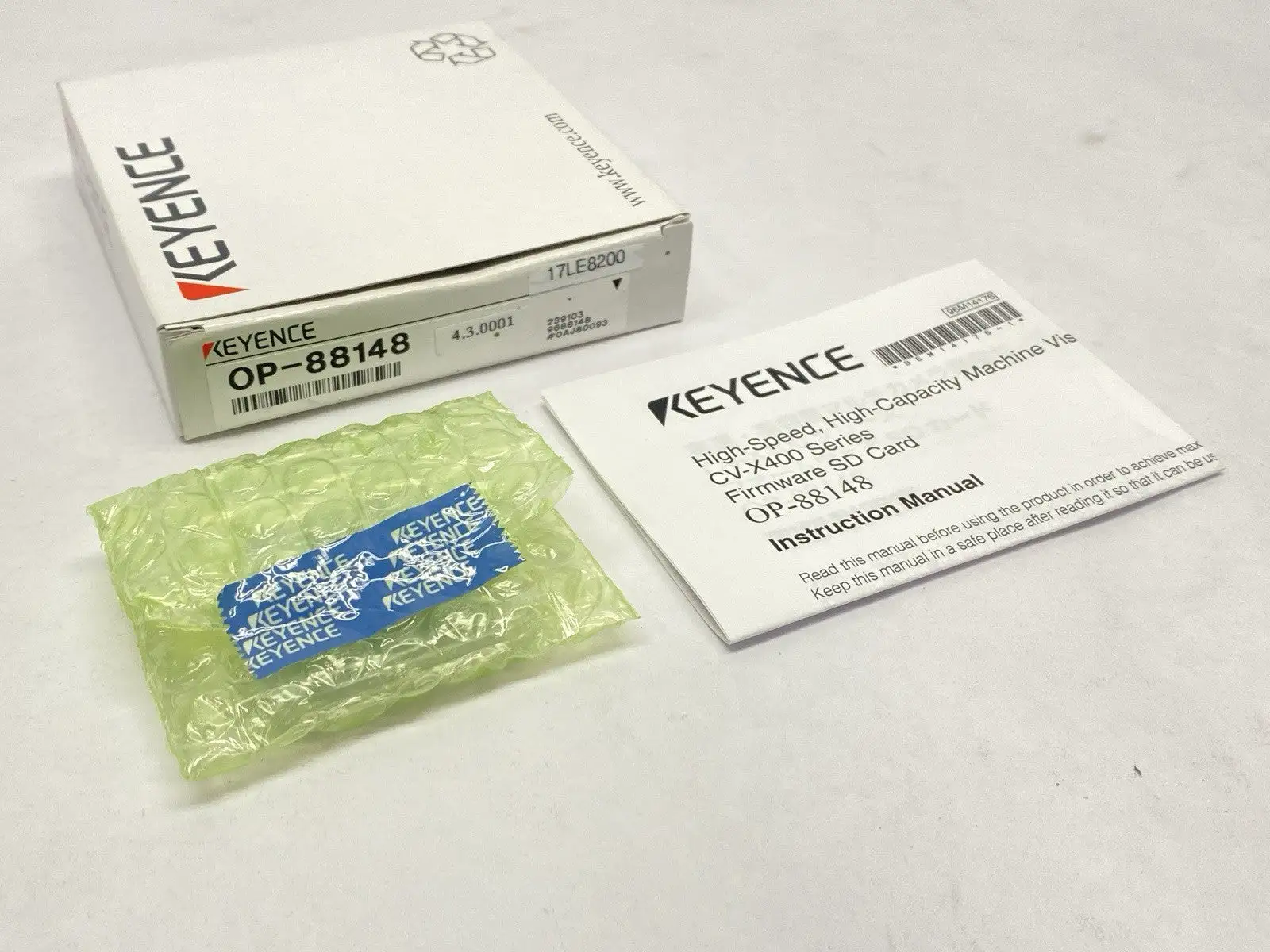 NEW KEYENCE FIRMWARE SD MEMORY CARD