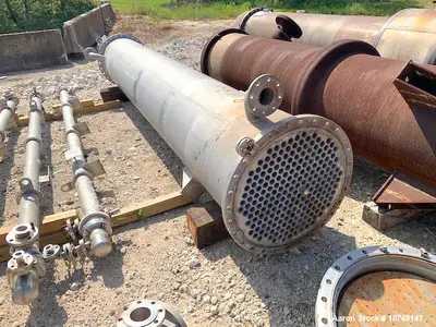 Used – 1181 Sq. Ft. Stainless Steel Vertical Shell & Tube Heat Exchanger – Dipl.-Ing. Paul Schwingel GmbH