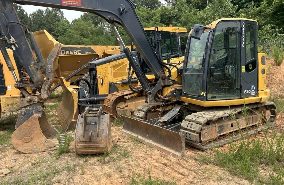 Used JOHN DEERE 85G Crawler Excavators - Mini North Carolina US | Mitsubishi HC Capital America #1362855